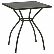 vidaXL Stół ogrodowy bistro, stal, siatka, 60x60x70 cm vidaXL 42721