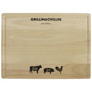 Gusta Deska do krojenia G&C 39x29x1,5 cm, drewno kauczukowe Gusta 01139660