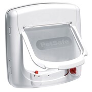 PetSafe Drzwiczki dla kota na podczerwień Deluxe 500, 4 funkcje, białe PetSafe 5008