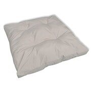 vidaXL Tapicerowana poduszka do siedzenia, biały piasek 80 x 80 x 10 cm vidaXL 40964