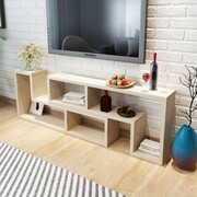 vidaXL Szafki pod TV w kształcie L dębowe 2 szt. vidaXL 243065
