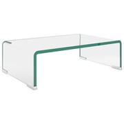vidaXL Podstawka pod monitor / telewizor szklana 40x25x11 cm vidaXL 244126