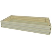 vidaXL Skrzynia ogrodowa, impregnowane drewno sosnowe, 150 cm vidaXL 43355