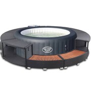Bestway Jacuzzi z polirattanową ramą Lay-Z-Spa Palm Springs HydroJet Bestway 274977