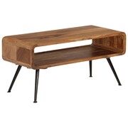 vidaXL Stolik kawowy z litego drewna sheesham, 95 x 40 x 45 cm vidaXL 246249