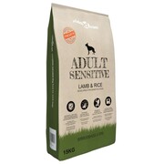 vidaXL Sucha karma dla psów, Adult Sensitive Lamb & Rice, 15 kg vidaXL 170491