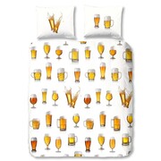 Good Morning Zestaw pościeli 5808-A Beerglass 200 x 200/220 cm, biały Good Morning 5808.00.02