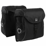 Willex Sakwy rowerowe, 38 L, czarno-srebrne, 16101 Willex 16101