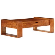 vidaXL Stolik kawowy z litego drewna akacjowego, 100x50x30 cm, brązowy vidaXL 246100