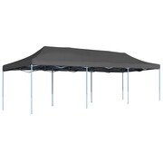 vidaXL Składany namiot imprezowy, 3 x 9 m, antracytowy vidaXL 44980