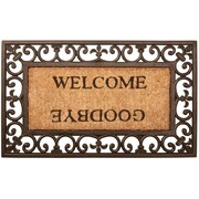 Esschert Design Wycieraczka Welcome/Goodbye, gumowa, RB12 Esschert Design RB12