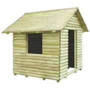 vidaXL Domek dla dzieci, impregnowane drewno FSC, 167x150x151 cm vidaXL 91229