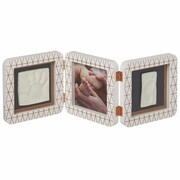 Baby Art Podwójna ramka na odcisk My Baby Touch, biała, 3601092800 Baby Art 3601092800