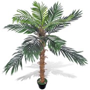 vidaXL Sztuczna palma z donicą 140 cm vidaXL 241357