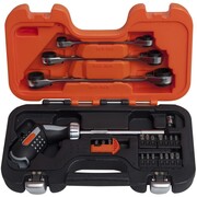BAHCO Zestaw kluczy grzechotek z wkrętakiem typu pistolet 808050P-25 BAHCO 808050P-25