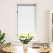 vidaXL Roleta przeciwsłoneczna 60 x 120 cm Biała vidaXL 240740