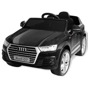 vidaXL Elektryczny samochód dla dzieci, czarne Audi Q7, 6 V vidaXL 10118