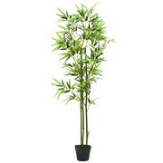 vidaXL Sztuczny bambus z doniczką, 150 cm, zielony vidaXL 245942