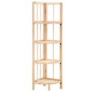 vidaXL Regał narożny z drewna cedrowego, 27 x 27 x 110 cm vidaXL 246435