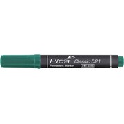 Pica Classic Marker permanentny Dry-Safe, 2 - 6 mm, ukośny, zielony Pica PI52136