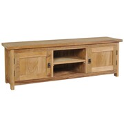 vidaXL Szafka pod telewizor, lite drewno tekowe, 120 x 30 x 40 cm vidaXL 244485