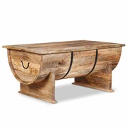 vidaXL Stolik kawowy, lite drewno mango, 88 x 50 x 40 cm vidaXL 243977