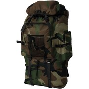 vidaXL Plecak w stylu wojskowym XXL 100L moro vidaXL 91095