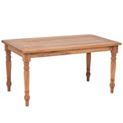 vidaXL Stolik kawowy Batavia, drewno tekowe, 90 x 50 x 45 cm vidaXL 43059