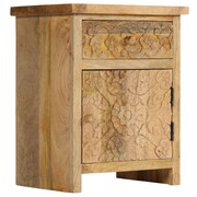 vidaXL Szafka nocna, lite drewno mango, 40 x 30 x 50 cm vidaXL 246152