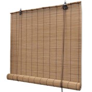 vidaXL Rolety bambusowe 150 x 220 cm, brązowe vidaXL 241331