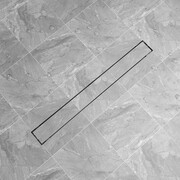 vidaXL Odpływ/Spust przysznicowy liniowy 930x140 mm, stal nierdzewna vidaXL 142175