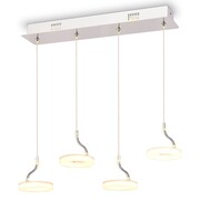 vidaXL Żyrandol LED, 4 lampy, ciepłe, białe światło vidaXL 50521