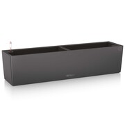 LECHUZA Donica Balconera Color 80 ALL-IN-ONE, szara, 15683 LECHUZA 15683