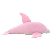 vidaXL Pluszowy delfin przytulanka, różowy vidaXL 80233