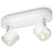 Philips myLiving Reflektor LED Star, 2x4,5 W, biały, 562423116 Philips 562423116