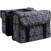Willex Sakwy rowerowe Fantasy Trees, 36 L, czarno-czerwone, 13960 Willex 13960