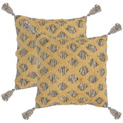 vidaXL 2 poduszki, 45x45 cm, styl boho, wielokolorowe vidaXL 245036