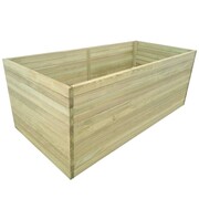 vidaXL Donica ogrodowa, impregnowane drewno sosnowe, 150 x 100 x 77 cm vidaXL 43361