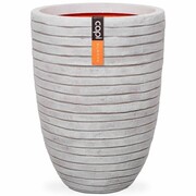 Capi Elegancka donica Nature Row, 46x58 cm, kość słoniowa, PKRWI783 Capi PKRWI783