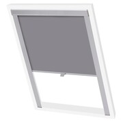 vidaXL Roleta zaciemniająca, szara, MK04 vidaXL 133495