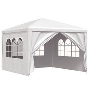 vidaXL Namiot imprezowy, 3 x 3 m, biały vidaXL 45096