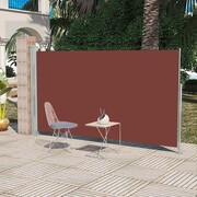 vidaXL Wysuwana markiza boczna na taras,180 x 300 cm, brązowa vidaXL 41549