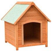 vidaXL Buda dla psa, drewno sosnowe i jodłowe, 72x85x82 cm vidaXL 170639