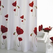 RIDDER Zasłona prysznicowa Mohn, tkanina, 180 x 200 cm, 47800 RIDDER 47800