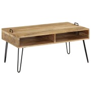 vidaXL Stolik kawowy, lite drewno mango, 100 x 60 x 45 cm vidaXL 246020