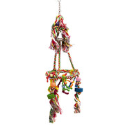 Beeztees Huśtawka-karuzela dla papużek, bawełna, 20x67 cm, 5168 Beeztees 5168