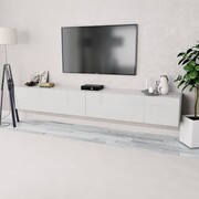 vidaXL Białe szafki pod telewizor, 2 szt., 120x40x34 cm, płyta wiórowa vidaXL 275113