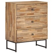 vidaXL Komoda z odzyskanego drewna tekowego, 60 x 30 x 75 cm vidaXL 246079
