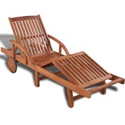 vidaXL Leżak z drewna akacjowego 200 x 68 x 83 cm vidaXL 42592