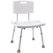 RIDDER Krzesło łazienkowe, białe, 100 kg, A00602101 RIDDER A00602101